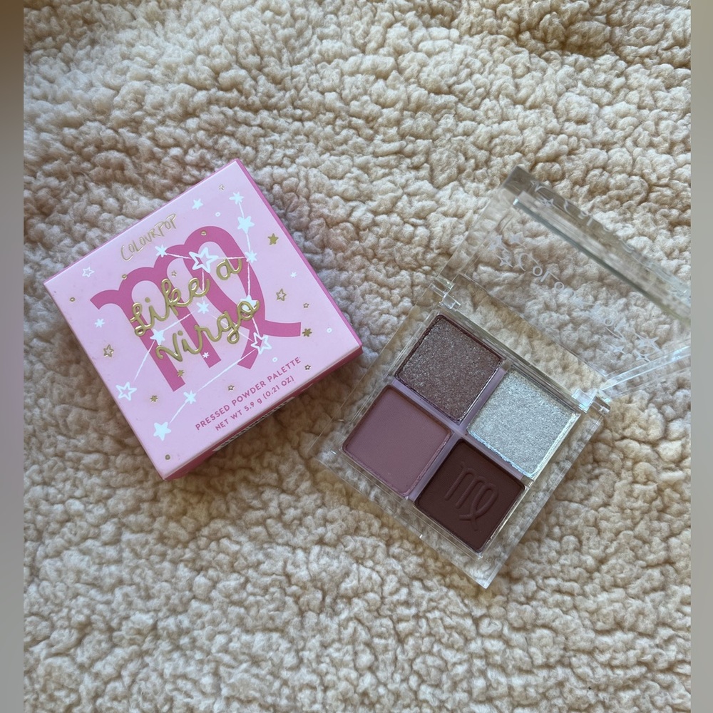 BNWT Limited Edition Colourpop Pressed Powder Palette in Like A Virgo